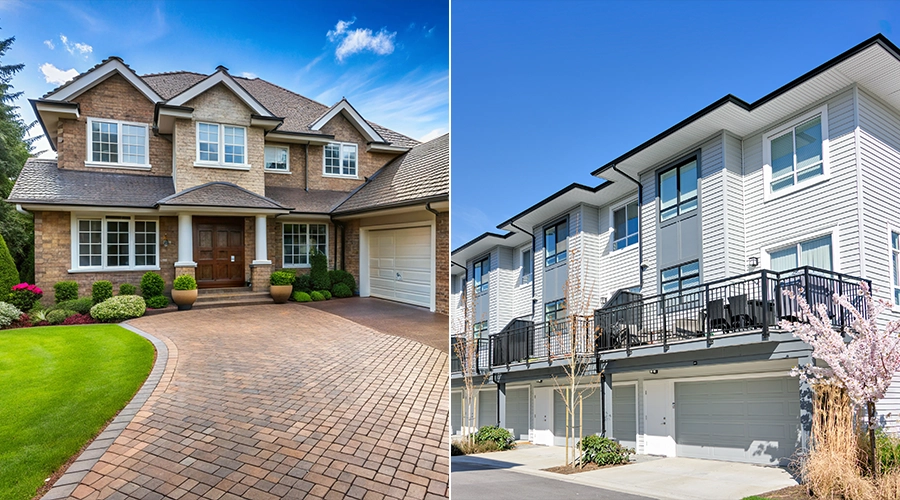 Villa vs Townhome