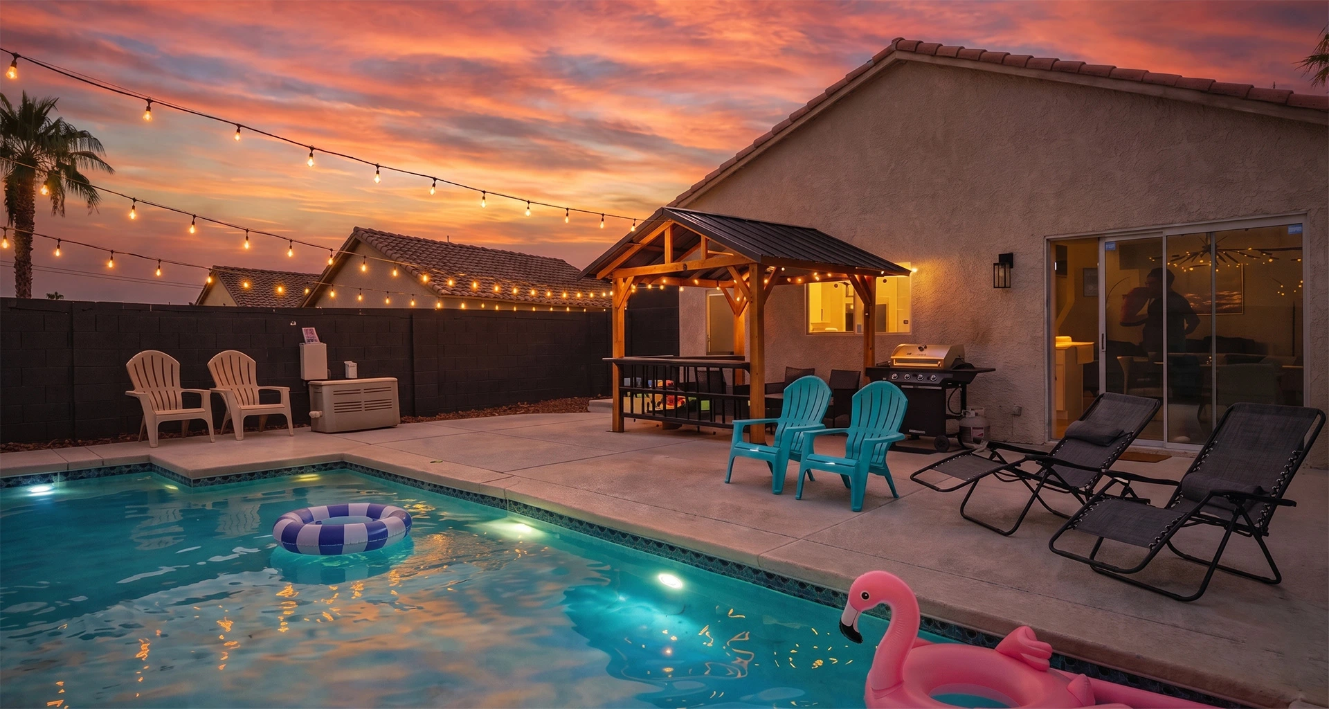 Vegas Vista - 3 Bedroom Luxury Vacation Rental Home with Private Pool