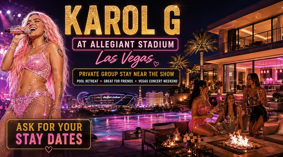 KAROL G at Allegiant Stadium Las Vegas: Where Groups Should Stay for this Event