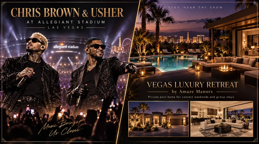 The R&B Tour: Chris Brown & Usher at Allegiant Stadium