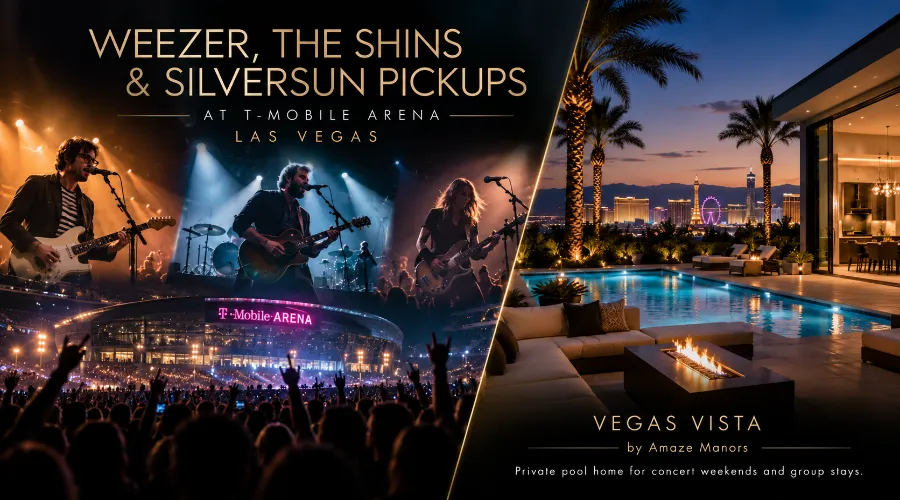 Weezer, The Shins, and Silversun Pickups at T-Mobile Arena: Timing Your Vegas Night